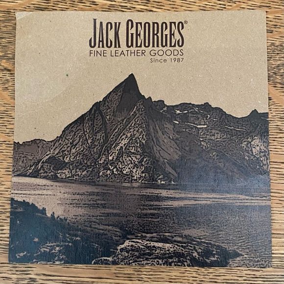 NWT New! Jack Georges Brown Voyager Zip Leather Briefcase w/Front Flap Pocket - Picture 14 of 16